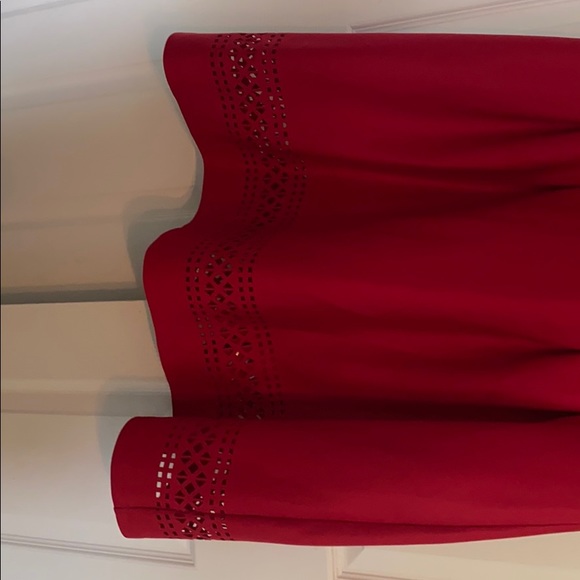 NWT 1x red plus size dress - Picture 2 of 8